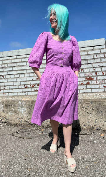 Hermit Thrush Skirt - Ube
