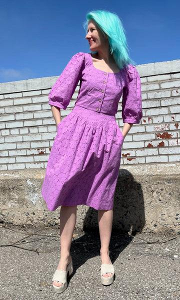 Hermit Thrush Skirt - Ube