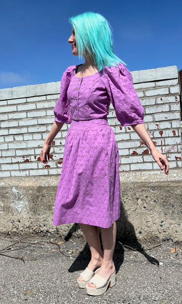 Hermit Thrush Skirt - Ube