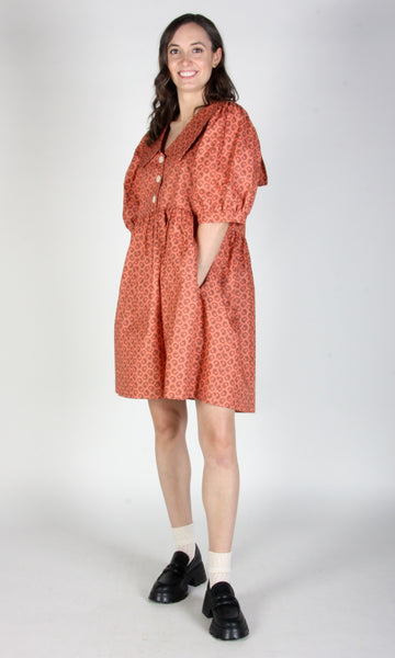 Fieldfare Dress - Berry Sheaf