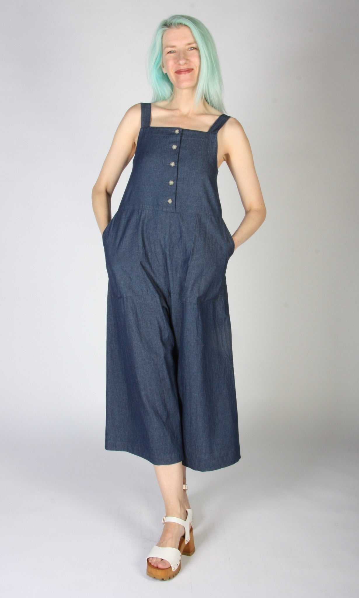 Firecrest Jumpsuit - Dark Wash