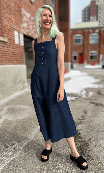 Firecrest Jumpsuit - Dark Wash