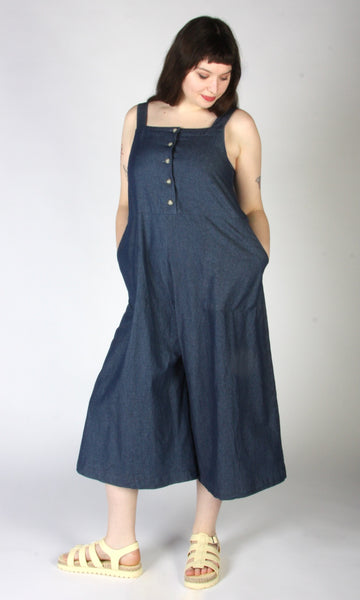 Firecrest Jumpsuit - Dark Wash