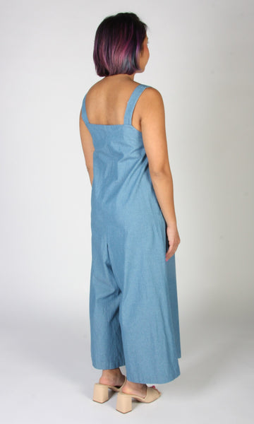 Firecrest Jumpsuit - Medium Wash