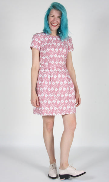 RN1744 - 4 - Bobolink Dress - Flamingos