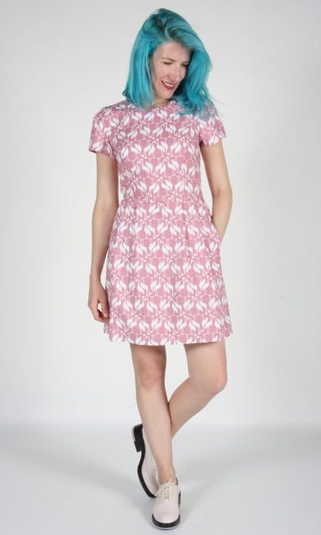 RN1744 - 4 - Bobolink Dress - Flamingos