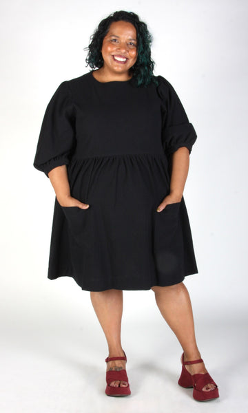 Flowerpiercer Dress - Black