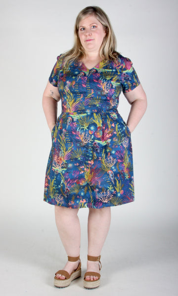 RN1671 - 6 - Fruit Dove Dress - Undersea Garden