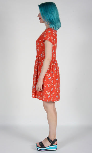 RN1320 - 6 - Fruitcrow Dress - Vermillion