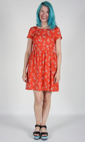 RN1320 - 6 - Fruitcrow Dress - Vermillion