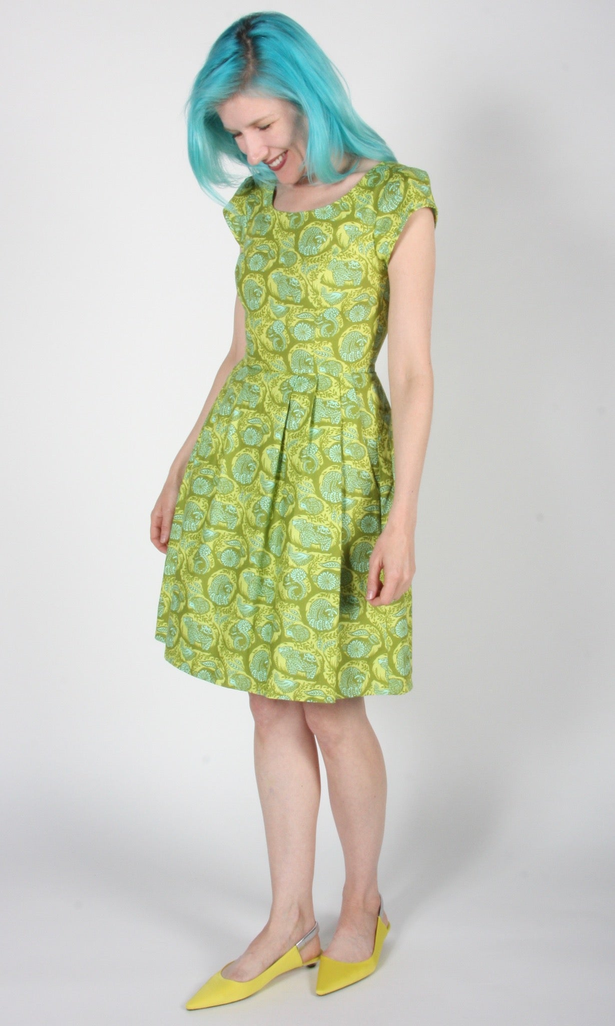 RN1182 - 14 - Gallinule Dress - Acid Raccoon – Birds of North America