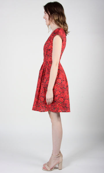 RN1290 - 14 - Gallinule Dress - Roses