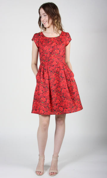 RN1290 - 14 - Gallinule Dress - Roses