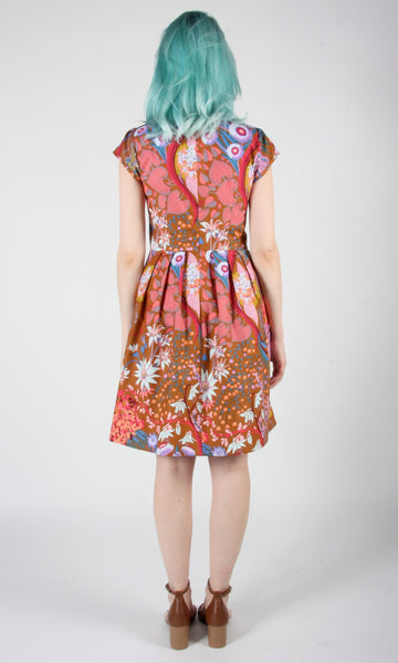 RN1310 - 4 - Gallinule Dress - Rust Garden