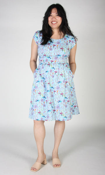 Gallinule Dress - Flower Toss