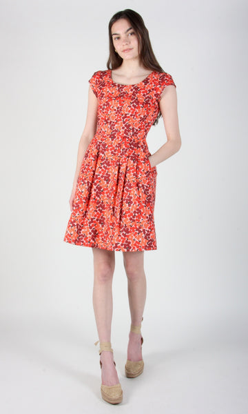 RN1594 - 4 - Gallinule Dress - Sour Cherry