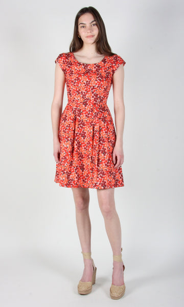 RN1594 - 4 - Gallinule Dress - Sour Cherry