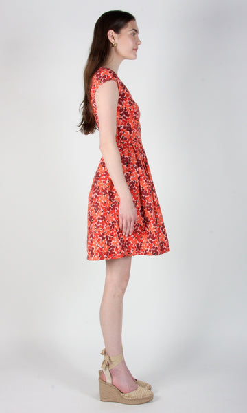 RN1594 - 4 - Gallinule Dress - Sour Cherry