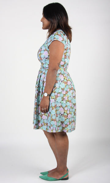 RN1714 - 6 - Gallinule Dress - Succulents