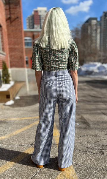 Peahen Top - Flower Drift