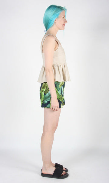 Umbrellabird Shorts - Banana Leaves