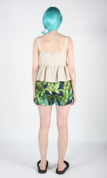 Umbrellabird Shorts - Banana Leaves