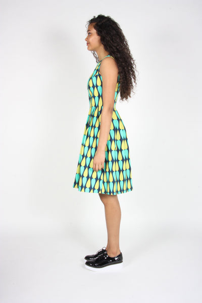 RN1345 - 16 - Gravateiro Dress - Navy/Green