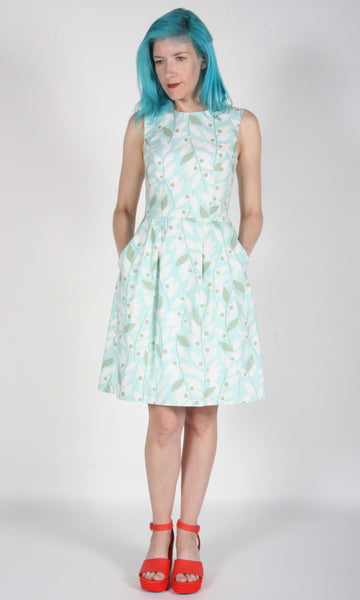 RN1029 - 4 - Greenshank Dress - Mint Khakiberry