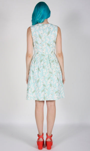 RN1029 - 4 - Greenshank Dress - Mint Khakiberry