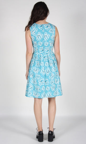 RN1420 - 10 - Greenshank Dress - Wedgewood Ribbons
