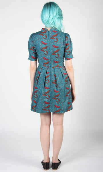 RN1468 - 16 - Guineafowl Dress - Night Monarchs