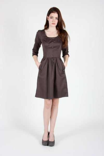 RN1501 - M - Heron Dress - Grey