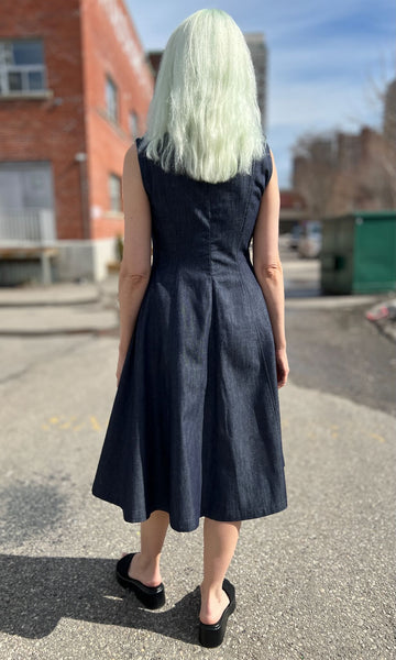Honey Buzzard Dress - Dark Wash