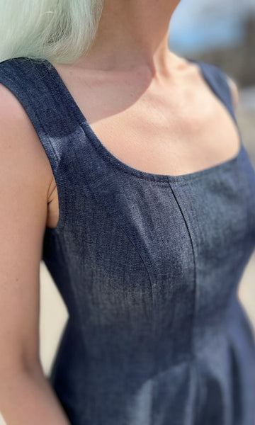 Honey Buzzard Dress - Dark Wash