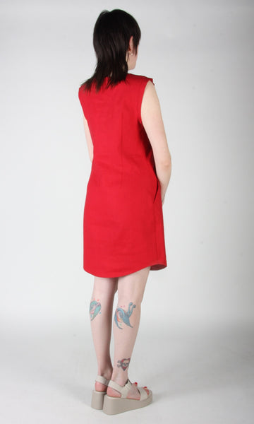 Honeycreeper Dress - Red