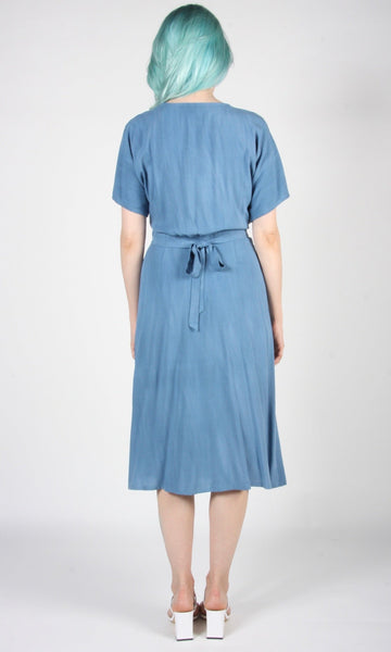 RN573 - XL - Hookbill Dress - Sand Washed Blue