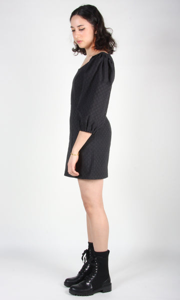 RN1703 - 8 - Hummingbird Dress - Black