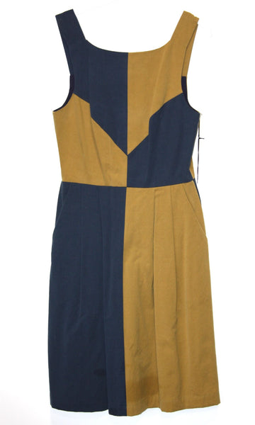 SS511 - 6 - Bonzewing Dress - Navy and Moss