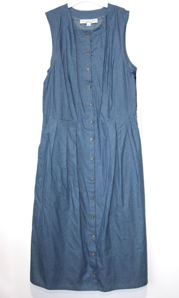 SS529 - S - Thunder Pumper Dress - Medium Wash