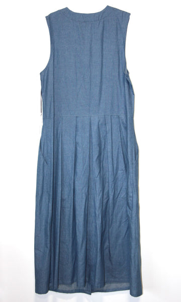 SS529 - S - Thunder Pumper Dress - Medium Wash