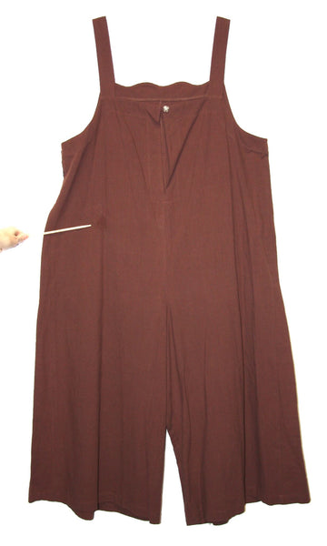 SS543 - 2X - Dusky Greygone Jumpsuit - Cocoa