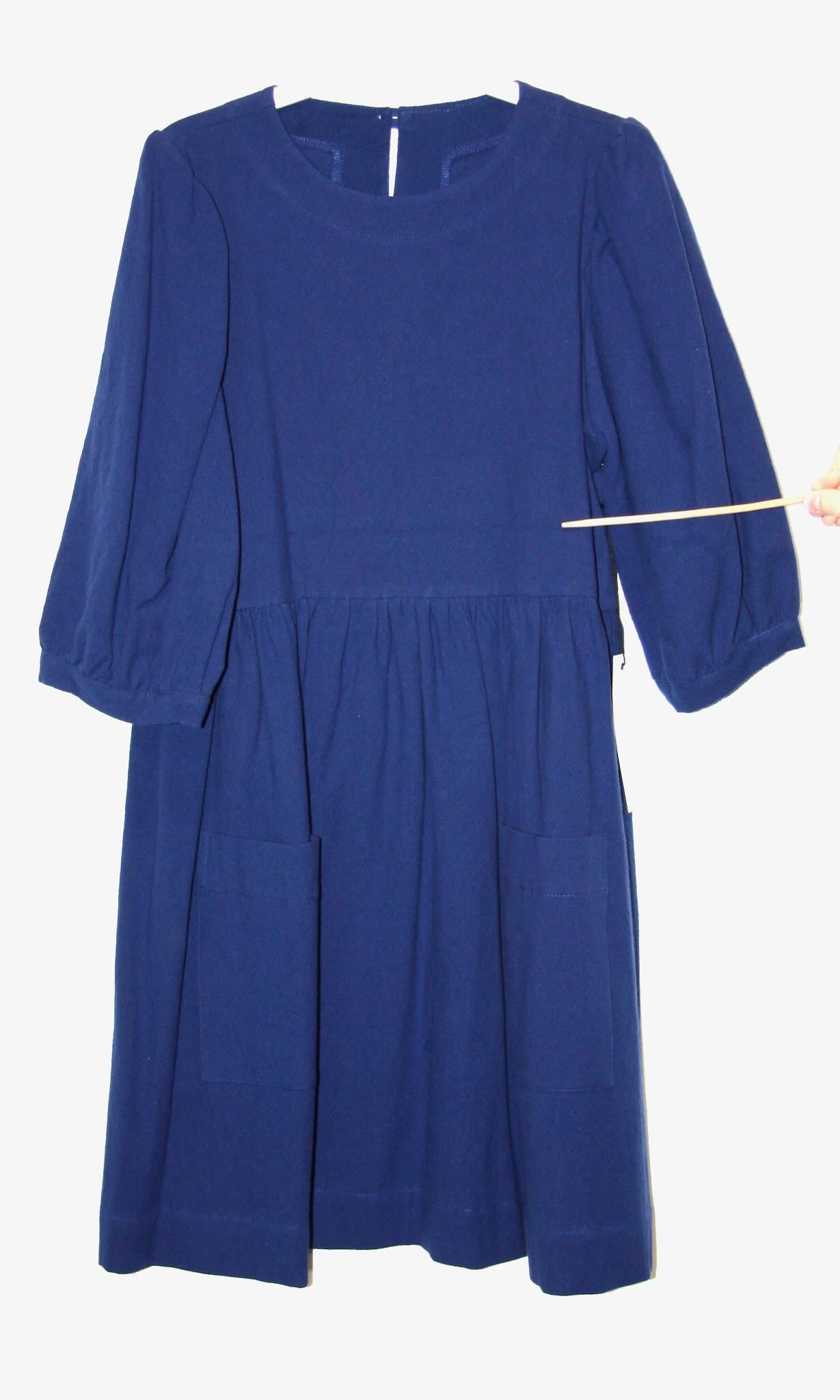 SS551 - XS - Flowerpiercer Dress - Royal