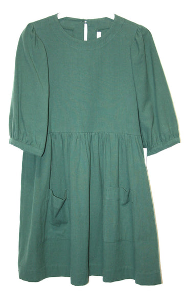 SS554 - S - Flowerpiercer Dress - Pine