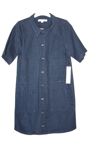 SS587 - S - Turr Dress - Dark Wash