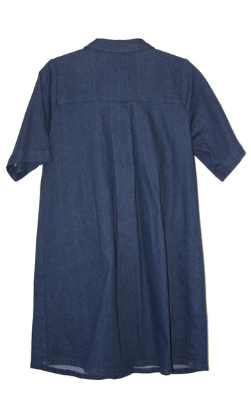SS587 - S - Turr Dress - Dark Wash