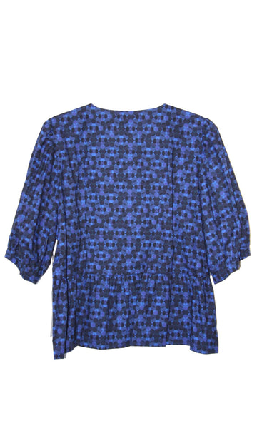 SS593 - 3X - Nunlet Top - Zaffre Glass