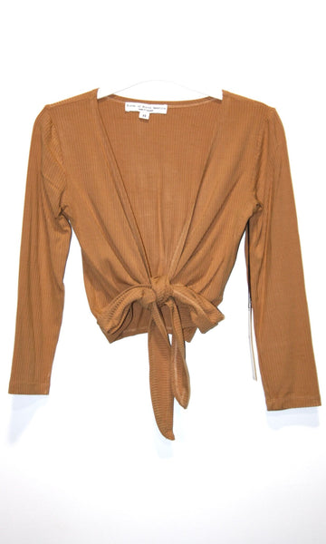 SS610 - XS - Crescentchest Top - Caramel