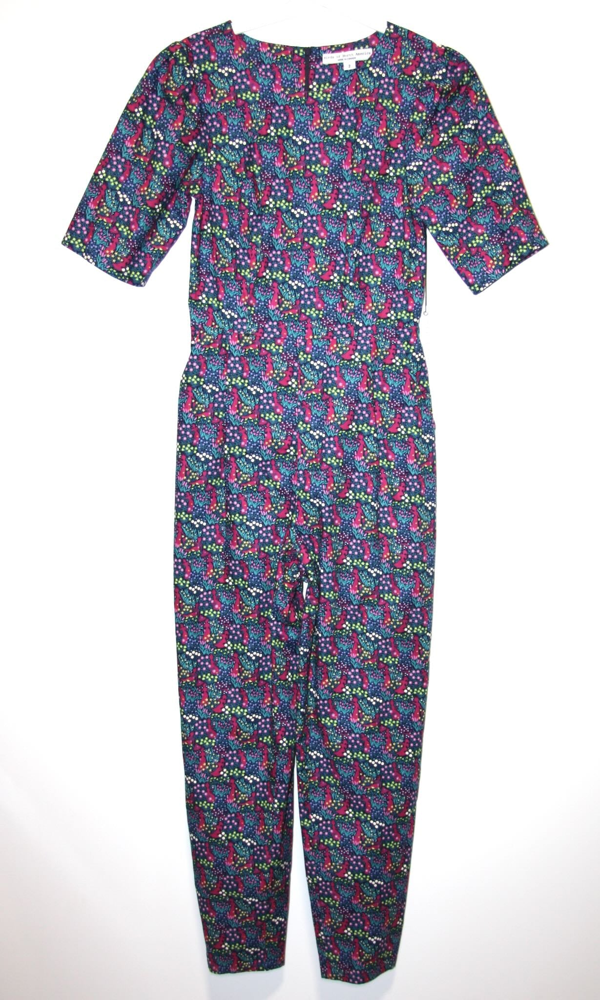 SS702 - 2 - Brambling  Jumpsuit - Girl on a Swing