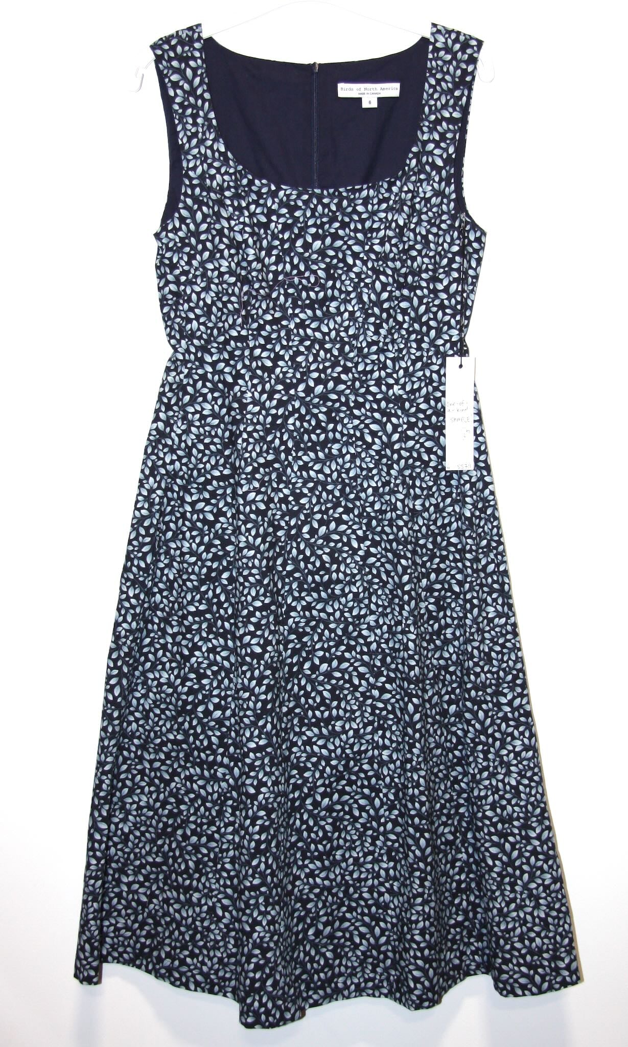 SS711 - 6 - Columba Dress - Navy Print