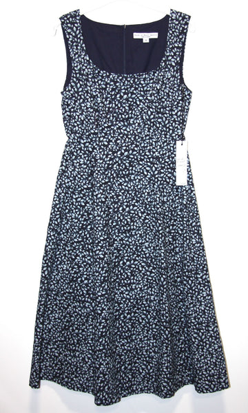 SS711 - 6 - Columba Dress - Navy Print